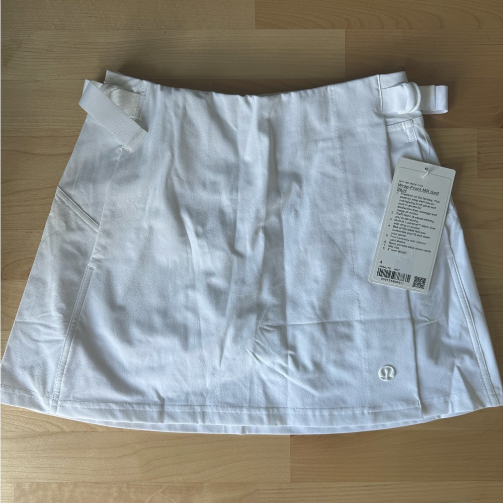 Lululemon Wrap-Front Mid-Rise Golf Skirt